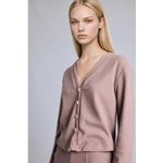 Defacto Relax Fit V-Neck Basic Cardigan - image 3