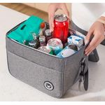 product_image_name-Generic-حقيبة غداء معزولة باللون النبيتي واسعة مع حزام كتف قابل للتعديل -  مثالية للعمل والنزهات، منظم غداء محمول/حقيبة غداء أنيقة/حقيبة بمقبض قوي، صندوق غداء-2