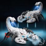 product_image_name-Generic-Mechanical Scorpion Toy – LED Light-Up Robotic Scorpion with Mist Spray, Movable Legs & Tail – Futuristic Design for Kids Age 6+ – Interactive Sci-Fi Creature – Color May Slightly Vary Due to Photography-4