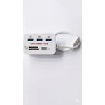 product_image_name-Generic-موزع USB 3.0 بثلاثة منافذ مع قارئ، متعدد الألوان-3