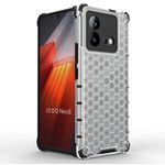 product_image_name-Generic-كفر حماية  لهاتف Vivo IQOO Neo 8 5G ، شفاف بتصميم على شكل قرص العسل وحواف سوداء لمظهر أنيق ويوفر حماية قوية.-1