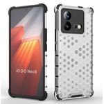 product_image_name-Generic-كفر حماية  لهاتف Vivo IQOO Neo 8 5G ، شفاف بتصميم على شكل قرص العسل وحواف سوداء لمظهر أنيق ويوفر حماية قوية.-3