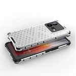 product_image_name-Generic-كفر حماية  لهاتف Vivo IQOO Neo 8 5G ، شفاف بتصميم على شكل قرص العسل وحواف سوداء لمظهر أنيق ويوفر حماية قوية.-4