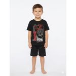 Kids' Pyjama Set Gaming Black