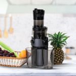 product_image_name-Arshia-عصارة كهربائية بطيئة 200 واط - 40-80 دورة في الدقيقة - رمادي أسود - SJ478-3194-2