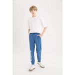 product_image_name-Defacto-Boy Elastic Waist Cuff Printed Sweatpants-2