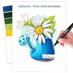 product_image_name-Generic-Touch Five 60 Colors Art Sketch Drawing Twin Marker, Black-3