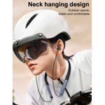 product_image_name-Ldnio-سماعة بلوتوث حول الرقبة  N01 لاسلكية 5.3 بطارية 500mAh تشغيل 50 ساعة شاشة LED رقمية ميكروفون HD للمكالمات صوت Hi-Fi ستيريو تصميم رياضي داخل الأذن للجيم والركض  -4