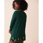 product_image_name-La Vie En Rose-Deer Print Super Soft Long Sleeve Shirt-2