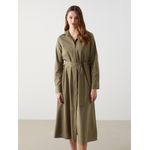 product_image_name-LC Waikiki-Waistband Poplin Shirt Dress-2