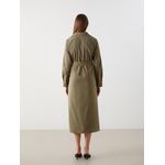 product_image_name-LC Waikiki-Waistband Poplin Shirt Dress-4