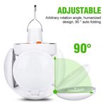 product_image_name-Generic-مصباح طوارئ LED بشكل كرة مع 5 مصابيح منفصلة-5