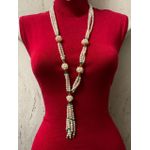 Handmade عقد لؤلؤ طبيعى