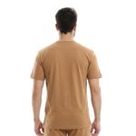 product_image_name-Shorto-تي شيرت قطن رجالي كلاسيك سادة - 4037 - بني غامق-4