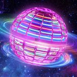 product_image_name-General-Flying Orb Ball Toy Hover Ball Flying Toys, Magic RGB Light Mini Controller, Spinning Spinning Floating Ball Toy Great Things for Kids Adults Indoor Outdoor Birthday Gift (Pink)-1