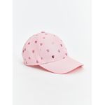 product_image_name-LC Waikiki-Heart Patterned Girl's Baseball Cap-2