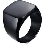 product_image_name-Fayrouz Jewelry-خواتم للرجال بتصميمات مربعة من الستانلس ستيل للرجال من فيروز جوليري ، خاتم إبهام خنصر للأب مجوهرات هدية له، خاتم رجالي للأولاد مقاس (11)-2