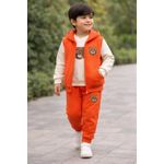 product_image_name-Generic-طقم أنيق للأولاد 3 قطع - قماش قطني ميلتون مبطن بالصوف الداخلي أعمار: 2 / 4 / 6 / 8 سنوات-4