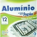 product_image_name-Generic-حماية فرن الألومنيوم القابل للتصرف شكل مربع - 12 قطعة-3