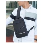 product_image_name-Generic-Male Single Shoulder Bags USB Charging Crossbody Bags Men Chest Bag School Summer Short Trip Messengers Bag New(#blue Chest Bag)-2