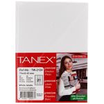 Tanex استيكر كمبيوتر تانيكس ابيض 20 ورقه 42.43 × 70 مم A4 / 21 موديل TW2124