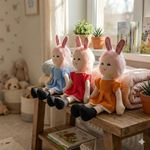 product_image_name-Generic-دمية طمطم قماشية كبيرة محشوة بتصميم أرنب لطيف مع فستان منقط وشعر وردي لعبة طرية للبنات مقاس 60 سم هدايا مميزة لشهر رمضان والأعياد-3