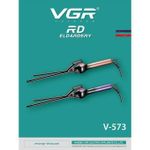 VGR مكواة تجعيد الشعر v-573