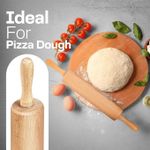 Generic Wooden rolling pin for bread - image 5
