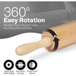 Generic Wooden rolling pin for bread - image 8