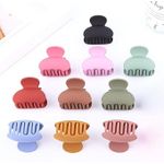 product_image_name-Generic-Hair Clips 4 cm Mini Hair Claws for Women and Girls - Set of 6-1