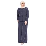 product_image_name-Smoky Egypt- جاكيت كريستال سادة - كحلى-3