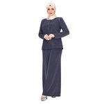 product_image_name-Smoky Egypt- جاكيت كريستال سادة - كحلى-4