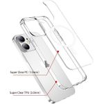 product_image_name-Generic-جراب iPhone 11 MagSafe أكريليك شفاف – كفر ايفون 11 مغناطيسي – دعم الشحن اللاسلكي – مقاوم للصدمات – تصميم نحيف من اكس تيك – لون شفاف-3