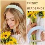 product_image_name-Generic-توك شعرأربطة رأس أنيقة غير قابلة للانزلاق للبنات مناسبة للشعر الطويل والقصير، عصابات رأس مضلعة لطيفة للنساء، توك استك للشعر أنيقة وصلبة، اكسسوارات أربطة للرأس مقاس 2.5 سم-3