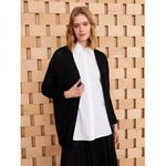 product_image_name-LC Waikiki-سترة صوفية نسائية واسعة بأكمام طويلة و ياقة شال-1