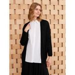 product_image_name-LC Waikiki-سترة صوفية نسائية واسعة بأكمام طويلة و ياقة شال-2