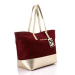 product_image_name-Silvio Torre-حقيبة اليد ثنائية اللون - مارون وذهبي - سيلفيو توري-2