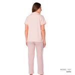product_image_name-At Home-Women’s Home Wear Set PL 1127 - Soft Pants and a Short-Sleeve Shirt-5