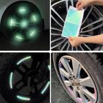 product_image_name-Generic-ملصقات عاكسة مع شخصية الإبداع إطارات ملونة.20pcs-1