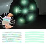 product_image_name-Generic-ملصقات عاكسة مع شخصية الإبداع إطارات ملونة.20pcs-7