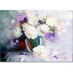 تابلوه بطبعة فازة زهور من كايرو ايه 3 دي - 40×30 سم