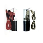 EL-ROMANY HC حزمة كابلات ميكرو USB من EL-ROMANY - حزمة مكونة من كابلين