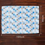 product_image_name-Baby Hug-Single Ply Mink Blanket, Teddy and Hut Print - Blue-6