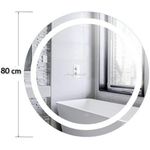 product_image_name-General-Circular illuminated mirror with white LED backlighting - 80 cm-6