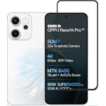 product_image_name-Generic- شاشة حماية لموبايل اوبو رينو 14 برو 5G، شاشة حماية من الزجاج المقسى بدرجة صلابة 9 مضادة لبصمات الاصابع ومقاومة للخدش لموبايل اوبو رينو 14 برو 5G -1
