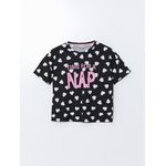 product_image_name-LC Waikiki-Crew Neck Printed Women's Short Pyjama Set-6