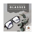 product_image_name-Generic-نظارات طبية مربعة الشكل، إطار أسود بأذرع بيضاء، تصميم عصري-5