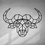 product_image_name-Generic-لوحة جدارية على شكل رأس ثور-1