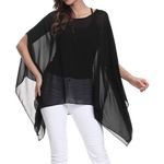 product_image_name-Sunset-شال شيفون للخروج و المصيف ساده - اسود-3