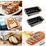 product_image_name-Generic-قالب خبز، قالب مافن غير لاصق، طقم من 2 قالب رغيف، قوالب خبز غير لاصقة، 12 قالب خبز سيليكون قابل لإعادة الاستخدام، مثالي لخبز الخبز وتحميص اللحم، والكعك، والكب كيك وغيرها-2